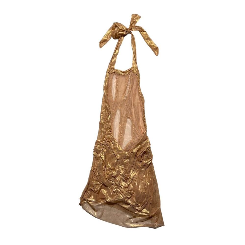 Di Petsa “Wet” Look Minidress - image 2